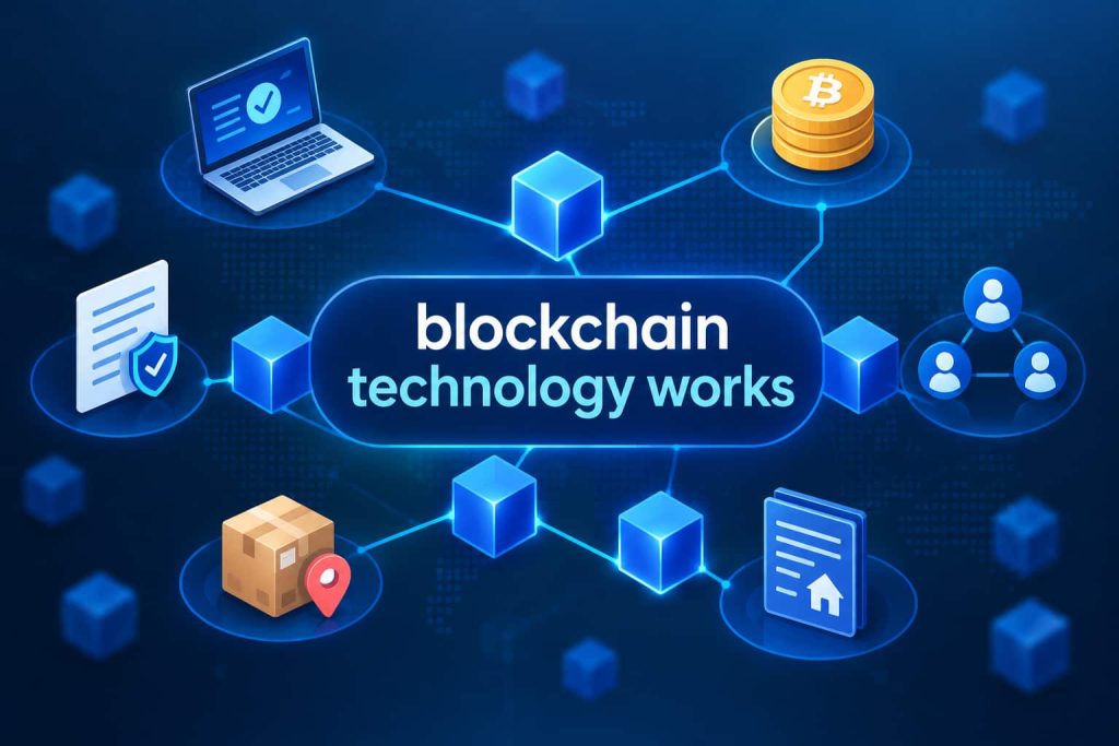 Blockchain technology works